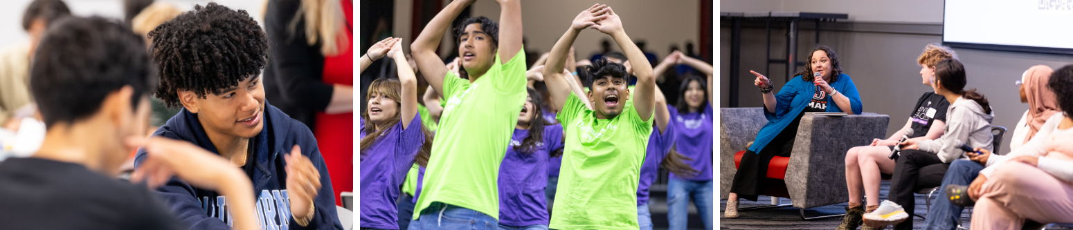 Collage of students in summer programming